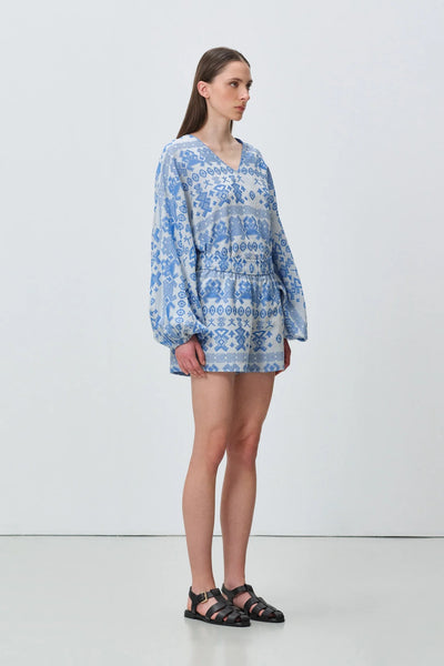Devotion Twins Wildwood Blouse - Blue