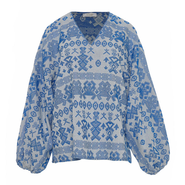 Devotion Twins Wildwood Blouse - Blue