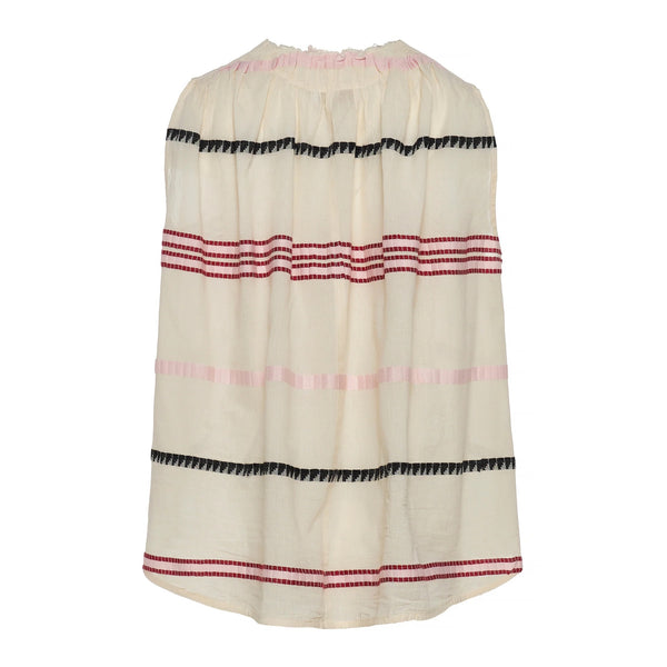 Devotion Twins Noressa V-Neck Top - Ecru