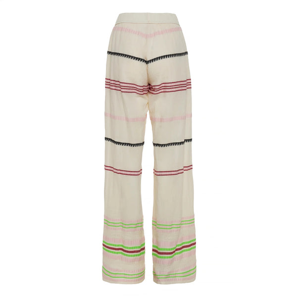 Devotion Twins Veloura Trousers - Ecru