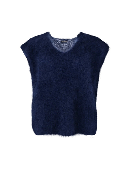 Black Colour BCBJOERK Pullover Vest - Navy