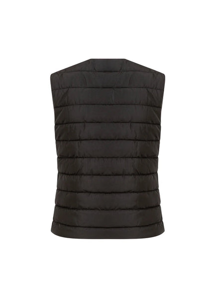 Coster Copenhagen CCHeart Asta Quilted Vest - Black