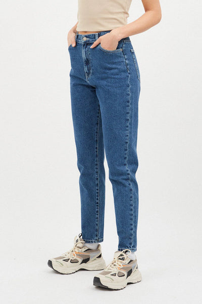 Dr Denim Nora Jeans - Pebble Mid Stone