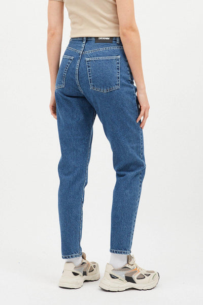 Dr Denim Nora Jeans - Pebble Mid Stone