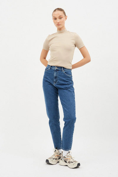 Dr Denim Nora Jeans - Pebble Mid Stone