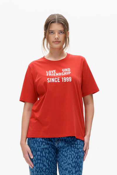 Baum Und Pferdgarten Jawo T-Shirt - Haute Red