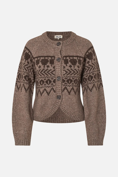 Baum Und Pferdgarten Colin Cardigan - Brown Fairisle
