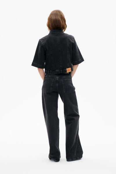 Baum Und Pferdgarten Denim Jacket - Black Washed Denim