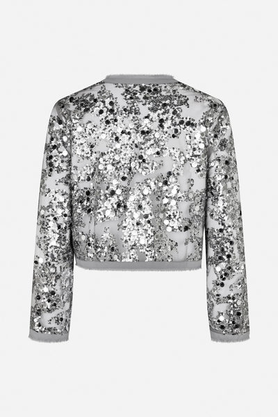 Baum Und Pferdgarten Bethina Jacket - Grey Sequins