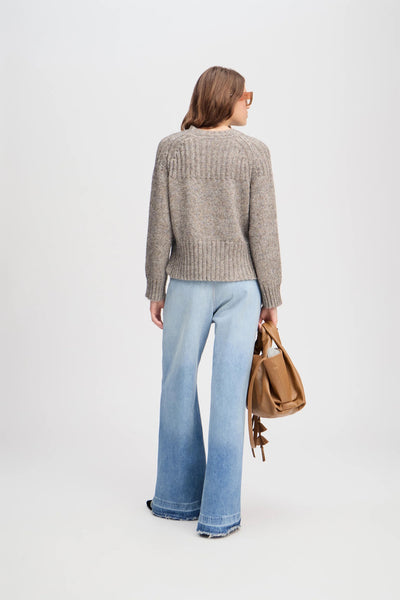 Munthe Johanna Metallic Knit - Charcoal