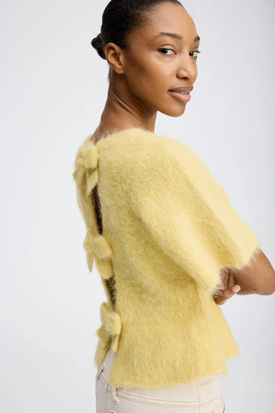 Munthe Rylaline Knit - Butter Yellow