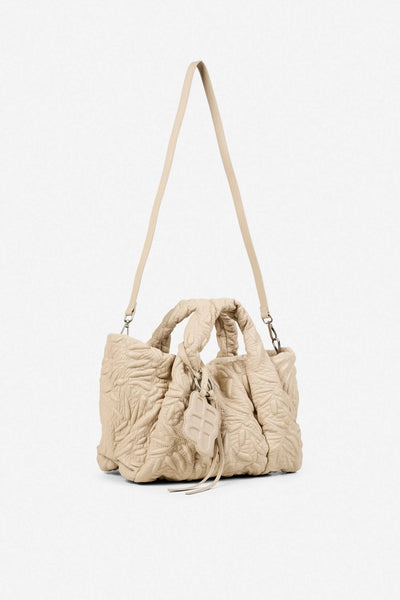 Munthe Lix Quilt Bag - Beige Lambs Leather