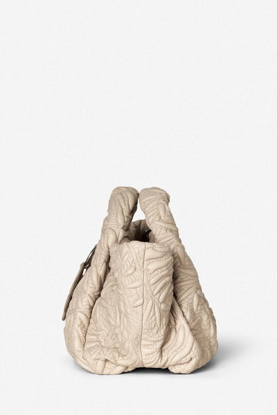 Munthe Lix Quilt Bag - Beige Lambs Leather