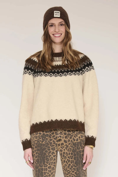 MKT Studio Keone Knitted Nordic Sweater