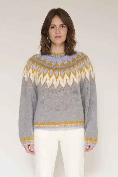 MKT Studio Klelia Knitted Sweater - Grey