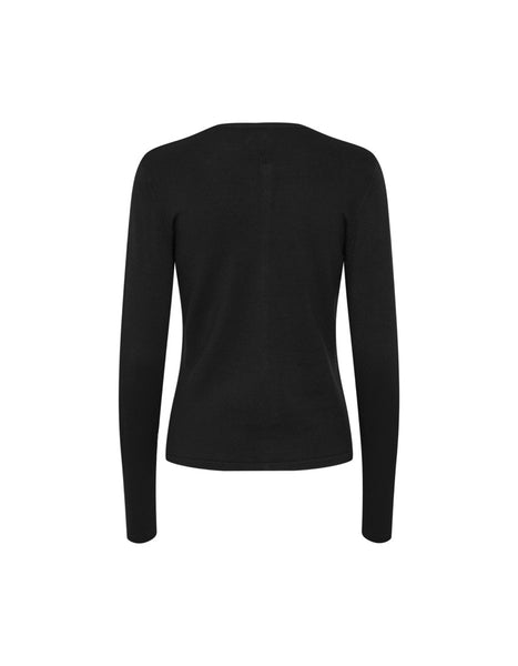 Saint Tropez Mila Knitted Cardigan - Black