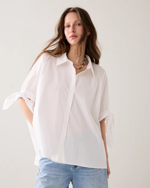 Summum Woman Super-wide Shirt - White