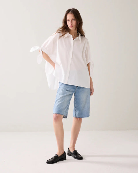Summum Woman Super-wide Shirt - White