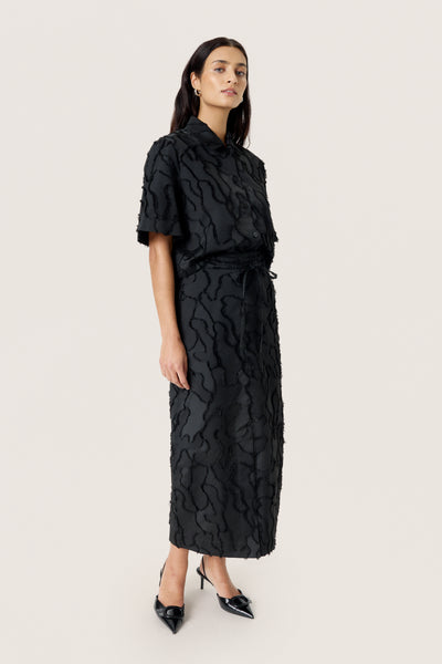 Soaked In Luxury SLNadina Pencil Skirt - Black