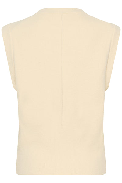 Soaked In Luxury SLNerea Knitted Vest - Turtledove