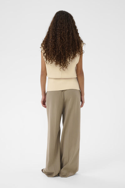 Soaked In Luxury SLNerea Knitted Vest - Turtledove