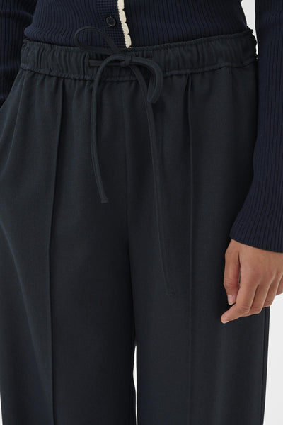 Soaked In Luxury SLLilu Eureka Trousers - Salute Navy