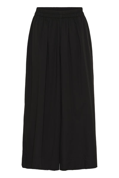 Soaked In Luxury SLNoelle Wide Leg Trousers - Black