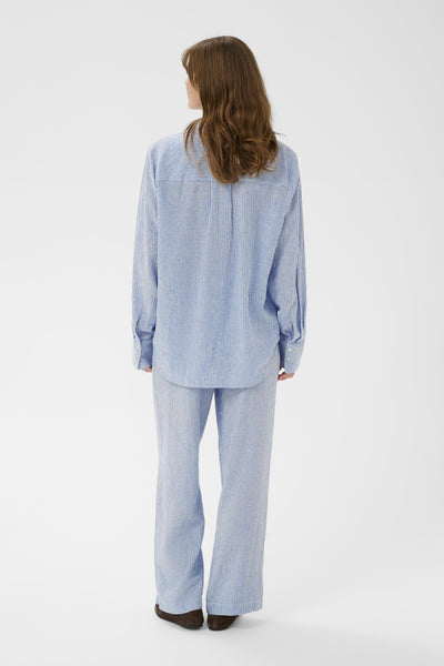 Soaked In Luxury SLAria Long Sleeve Stripe Shirt