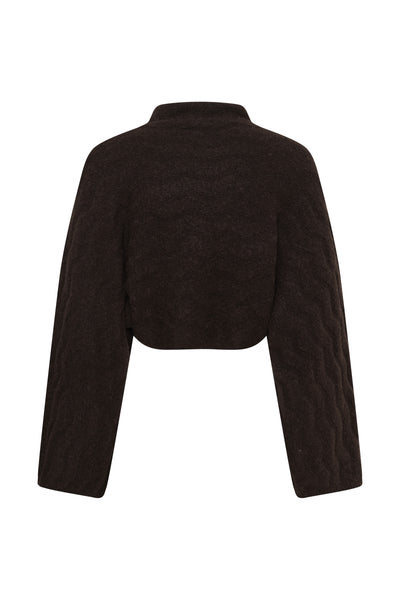 Soaked In Luxury SLIdalia Pullover - Ganache Brown