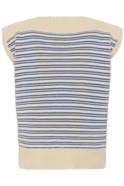 Saint Tropez RileySZ Knitted Tank - Vallarta Turtledove Stripe