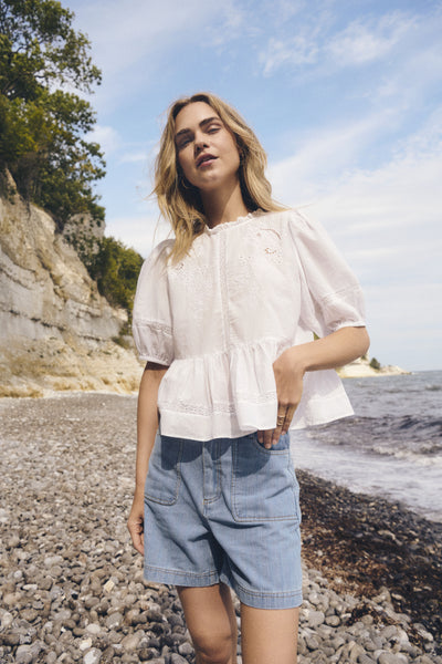 Saint Tropez RosariaSZ Blouse - Bright White