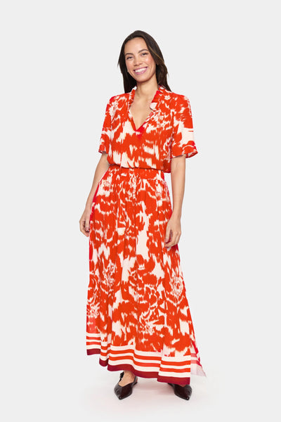 Saint Tropez KhloeSZ Skirt - Poinciana water Blooms
