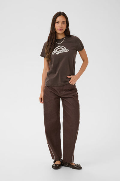 Saint Tropez SuviSZ T-shirt - Chocolate Brown