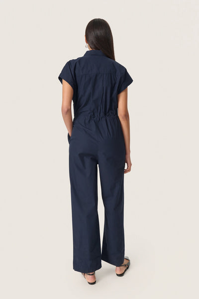 Soaked In Luxury SLOleane Jumpsuit - Navy