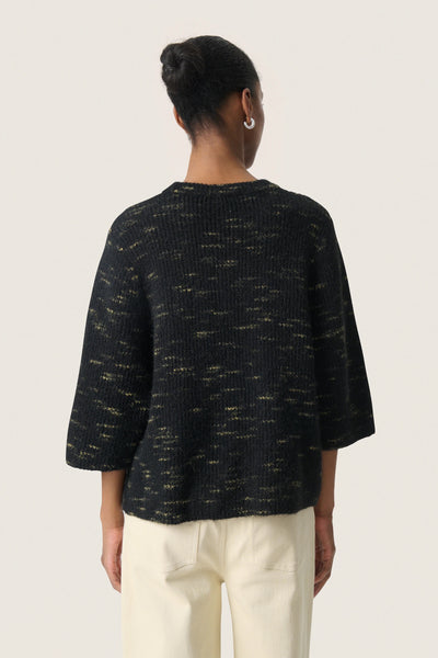 Soaked In Luxury SLLiora Pullover - Black