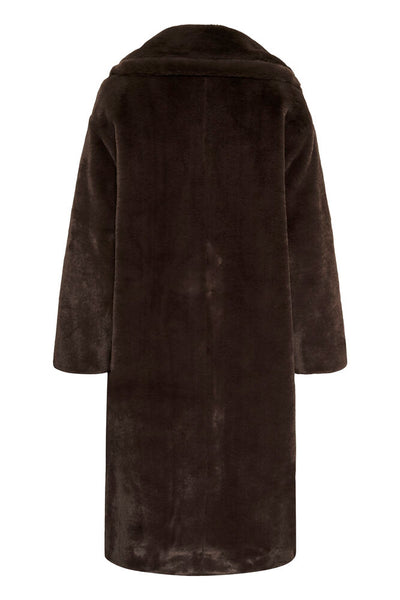Soaked In Luxury SLEstacia Coat - Chocolate