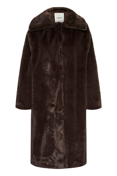 Soaked In Luxury SLEstacia Coat - Chocolate