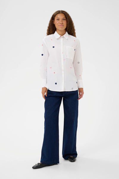 Saint Tropez OlbertaSZ Shirt - Bright White