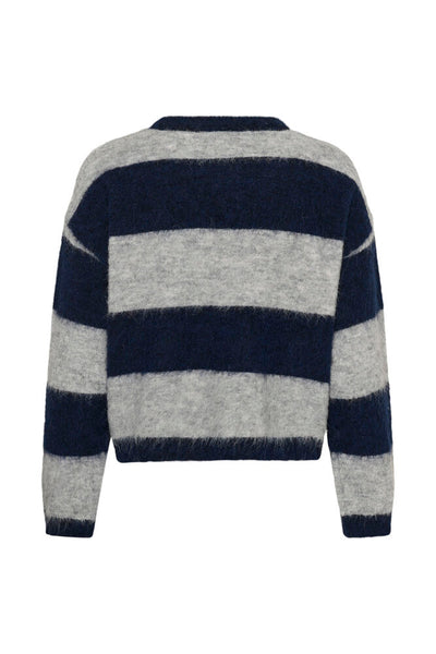 Saint Tropez TayzieSZ Pullover - Navy Melange