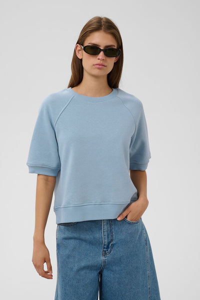 Soaked In Luxury SLRolanda Sweatshirt - Ashley Blue