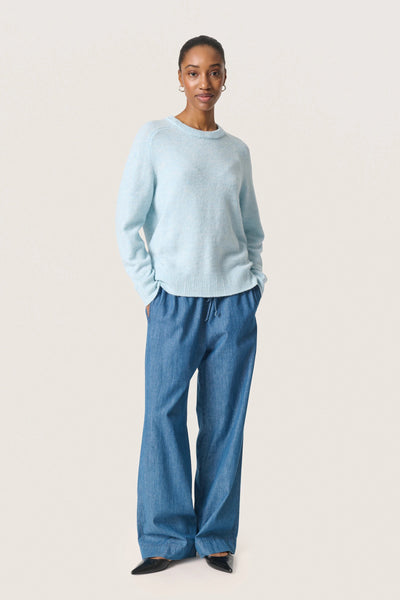 Soaked In Luxury SLAmani Pullover - Nantucket Breeze