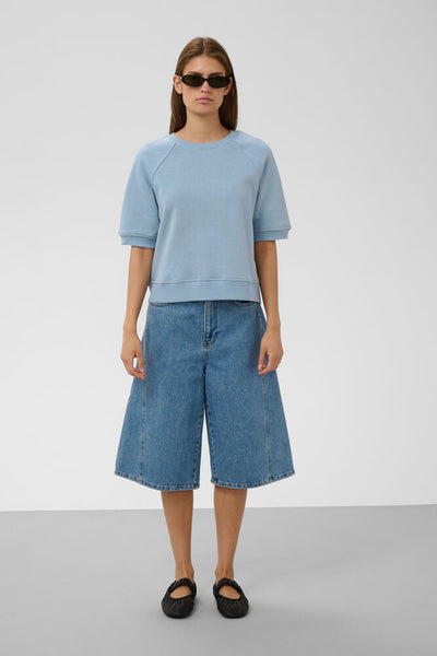 Soaked In Luxury SLRolanda Sweatshirt - Ashley Blue