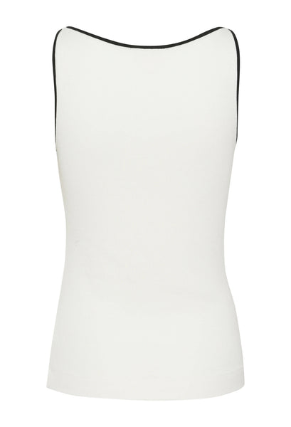 Soaked In Luxury SLida Tank top - Broken White