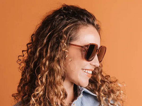 Goodlookers Polarised Sunglasses Charlotte - Brown