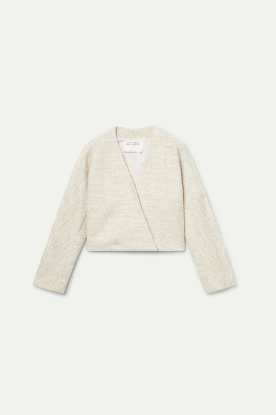 Compania Fantastica Short DB Jacket - Beige