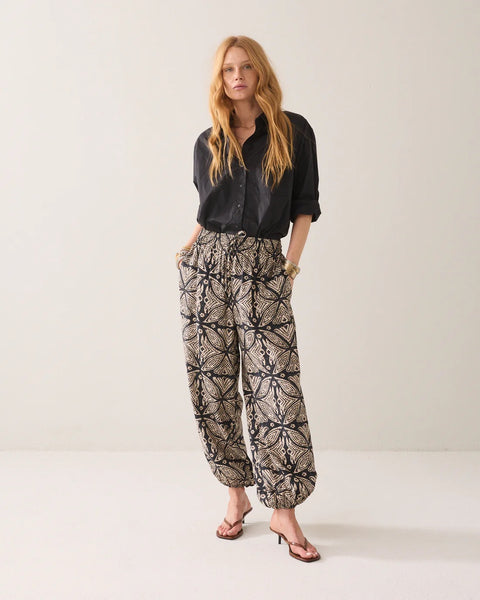 Summum Woman Harem Trousers with Print