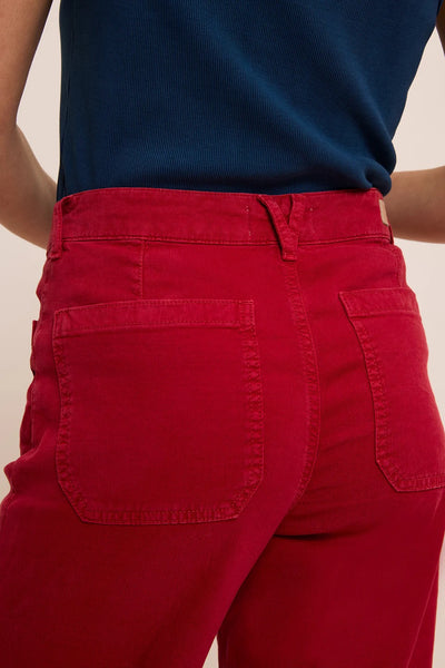 FIVE Paris Lucia Crop Jeans - Cherry