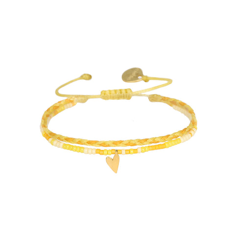 Mishky Summer Love Bracelet - Yellow