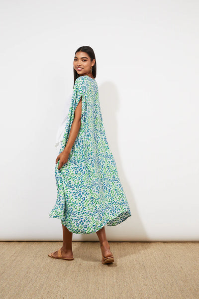 Haven Lamu Beach Cover Up - One Size Savannah Blue