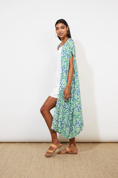 Haven Lamu Beach Cover Up - One Size Savannah Blue